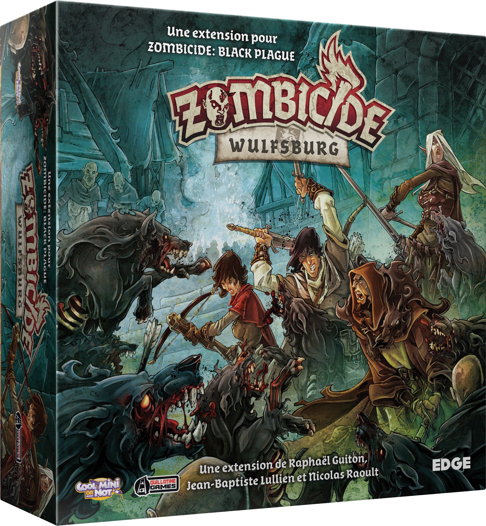 Jeu Edge - Zombicide Black Plague : Wulfsburg (Extension) [ France Import ]