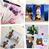 JANYUN 6528 Pcs 16 Neon Colors Sticky Dots 6mm Round Labels Self Adhesive view 5