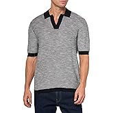 Armani Exchange Mens Johnny Collar Short Sleeve Knitwear Polo