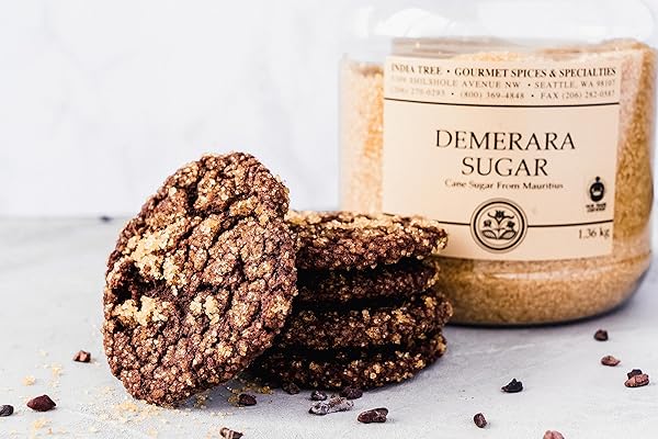 INDIA TREE DEMERARA SUGAR, 1.75 LB | VEGAN, NON-GMO, GLUTEN-FREE AND FAIR TRADE UNREFINED CANE SUGAR WITH RICH MOLASSES & CRUNCHY CRYSTALS FROM MAURITIUS
