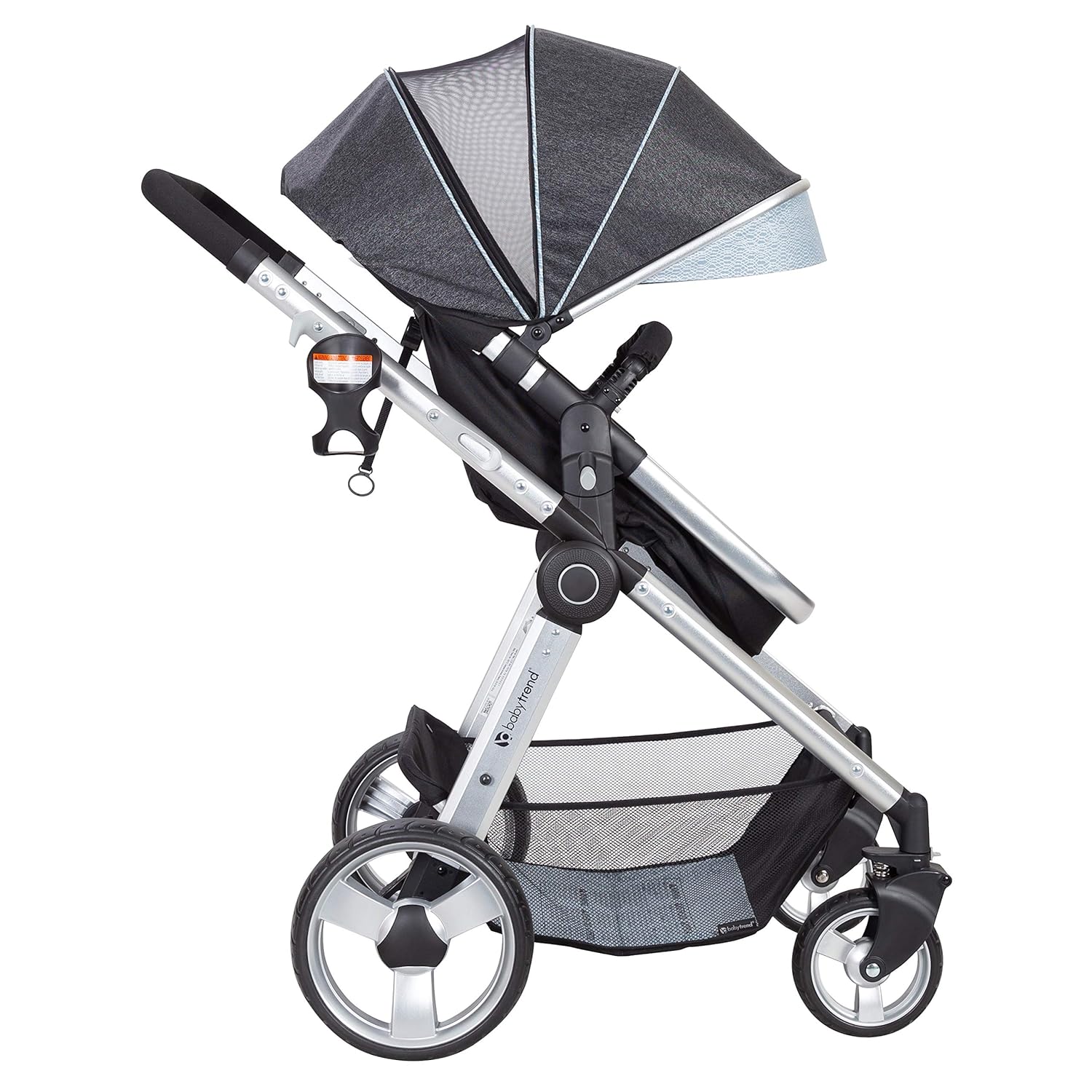 baby trend go lite snap fit sprout travel system rose gold