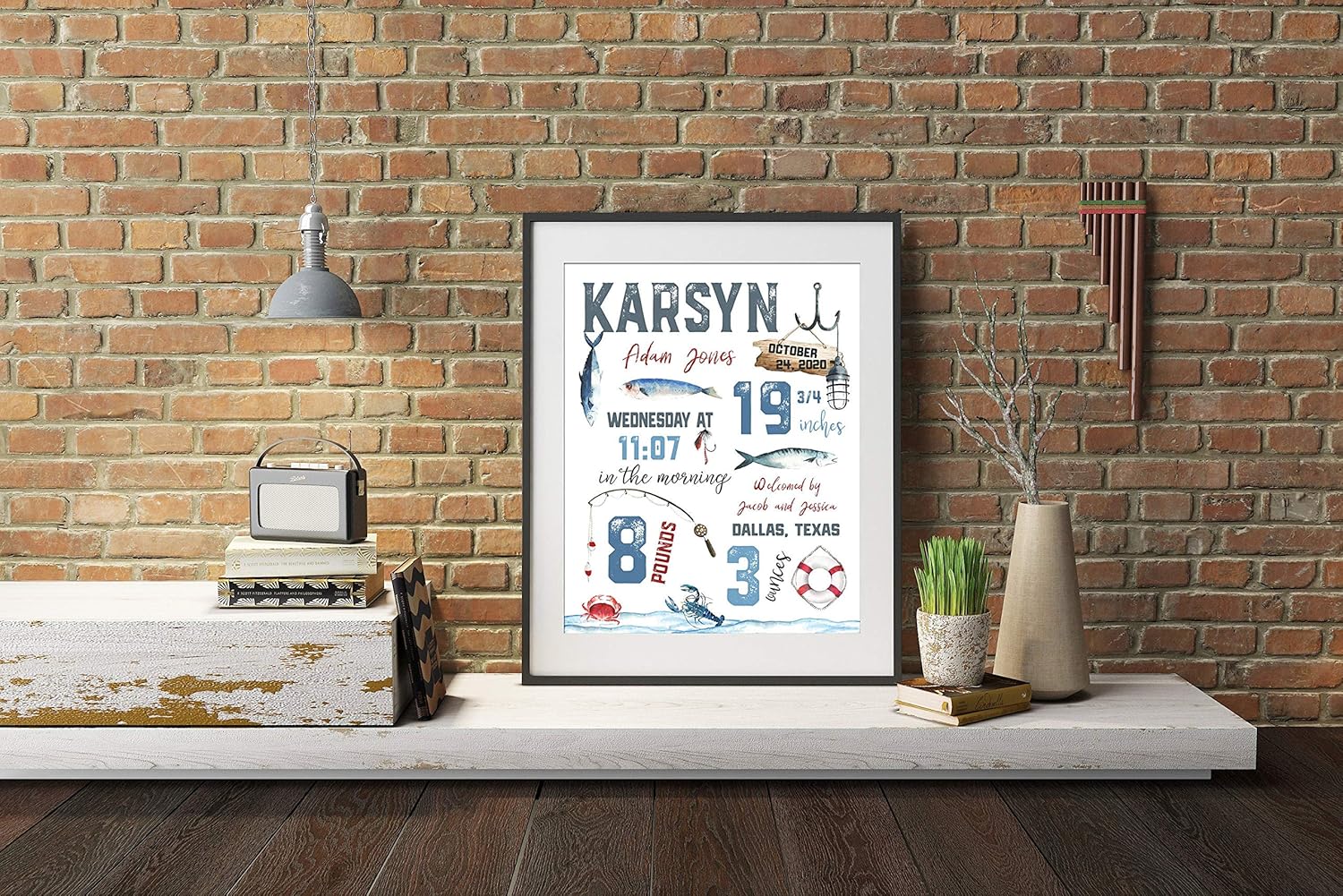 fishing themed baby room