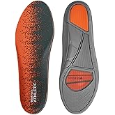 Sof Sole Athletic Trim-to-Fit Insole: A Gel-Cushioned Insole for Enhanced Shock Absorption, Men's 7-13