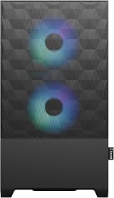 Fractal Design Pop Mini Air RGB Black Tempered Glass Front mATX Case 120mm RGB view 2
