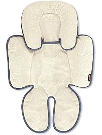 Britax Head and Body Support Pillow for Car Seats and Strollers, Iron/Grey