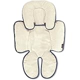 Britax Adjustable Head and Body Support Pillow for Car Seats and Strollers | Crash Tested + Reversible Fleece and Moisture Wi