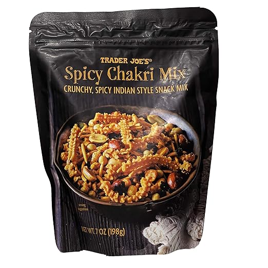 Trader Joe's Spicy Chakri Mix Crunchy, Spicy Indian Style