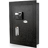 Viking Security Safe VS-52BLX Hidden Wall Biometric Safe | Heavy Duty Fingerprint Access