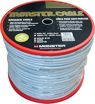 monster cable speaker wire