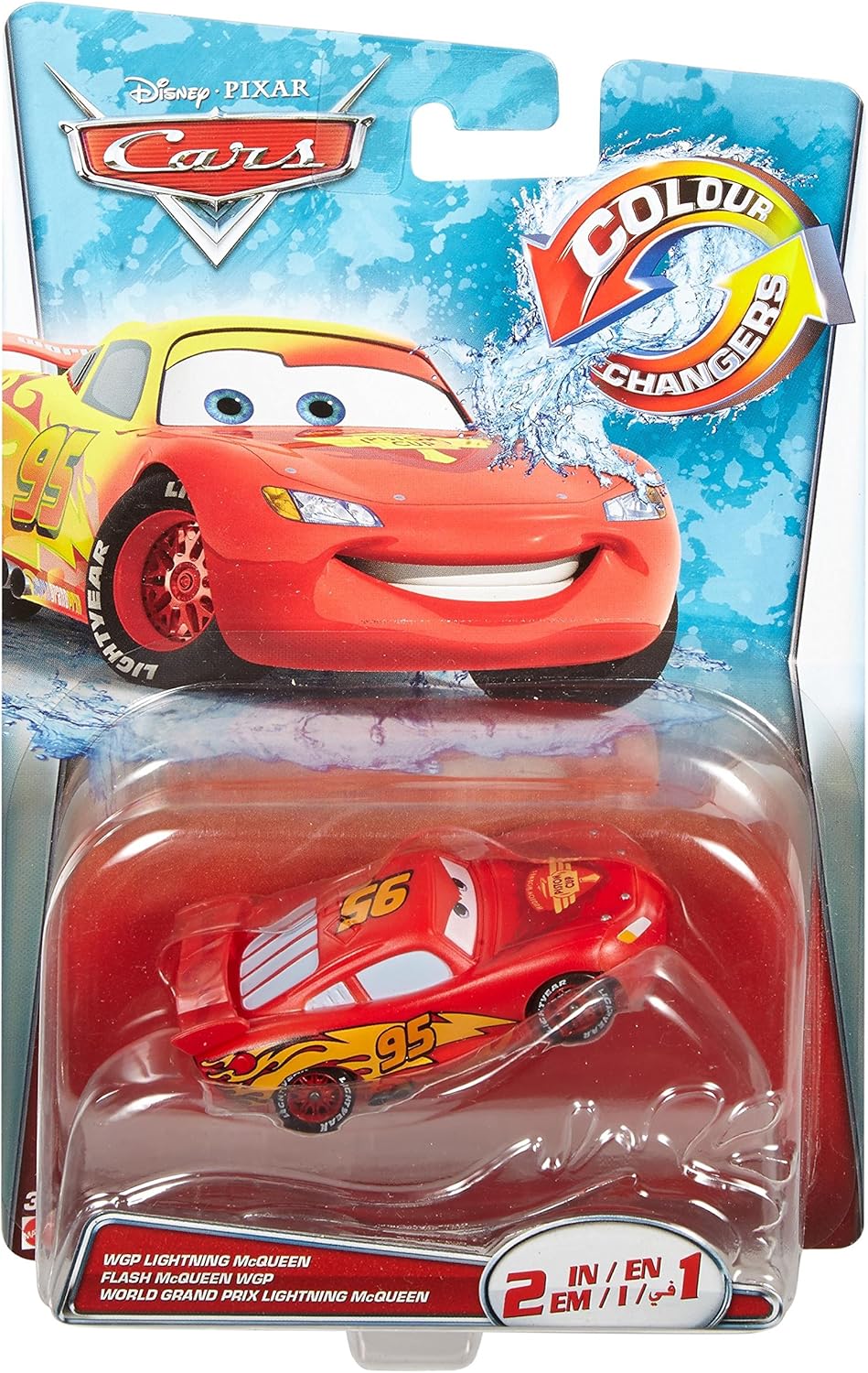 rayo mcqueen cambia de color