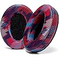 WC Wicked Cushions PadZ - Thick & Soft Ear Pads for ATH M50X / M40X / SteelSeries Arctis/HyperX Cloud & Alpha/Logitech G Pro X/Compatible with Over 50 Headphones | Speed Racer