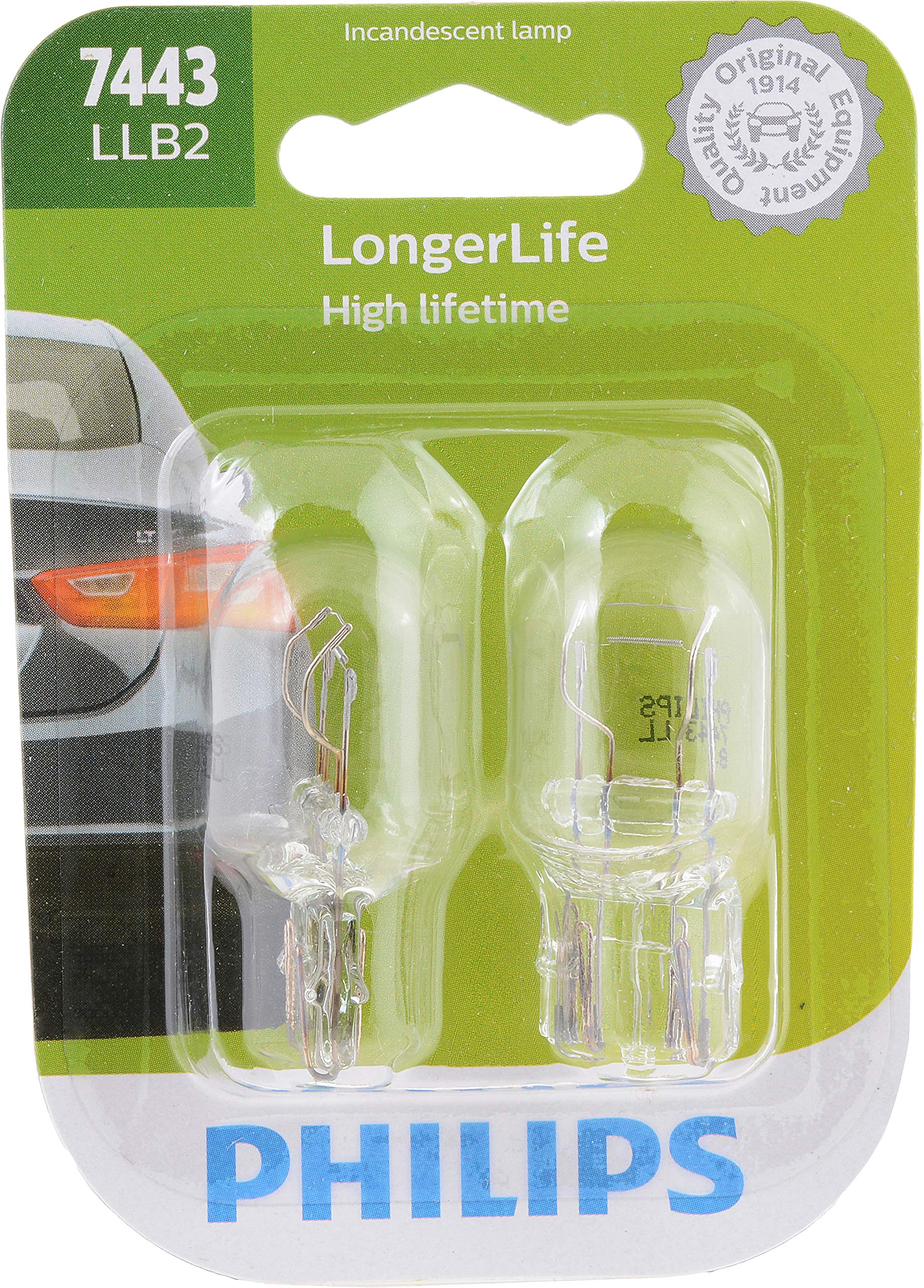 Photo 1 of Philips LongerLife Mini Bulb - 7443LLB2