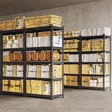 Yaheetech 5 Tier Garage Shelving Units Adjustable Metal Shelves 150x70x30cm view 7