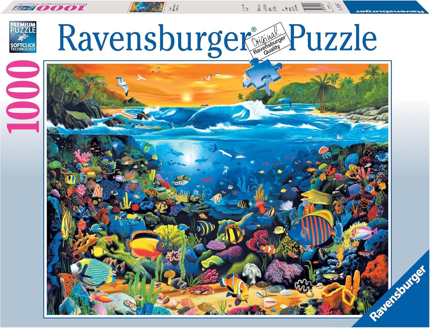 Ravensburger Underwater Fun 1000 Pieces Puzzle Amazon.co.uk Toys
