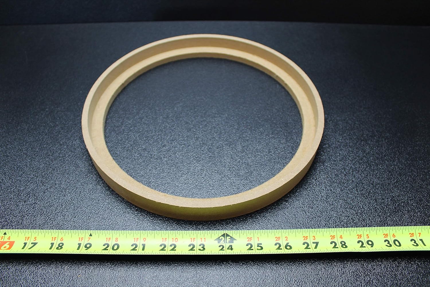 1 MDF Speaker Ring Spacer 10 in Bezel Wood 1 in Fiberglass