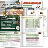 2026 ​Mediterranean Diet Food List Chart & Meal Planner | Laminated Cheat Sheets for Beginners | Weight Loss & Heart Health Guide​