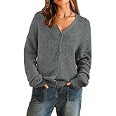 Arach&Cloz Women's Mohair Wool Blend Fall Chunky Business Cardigan Sweaters 2025