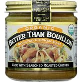 Better Than Bouillon Organic Roasted Chicken Base, 8 oz Glass Jar, 1 ct