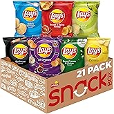 Lay's Potato Chips Variety Pack, 1 oz Bags, (21 Pack) (Packaging and Formula May Vary)