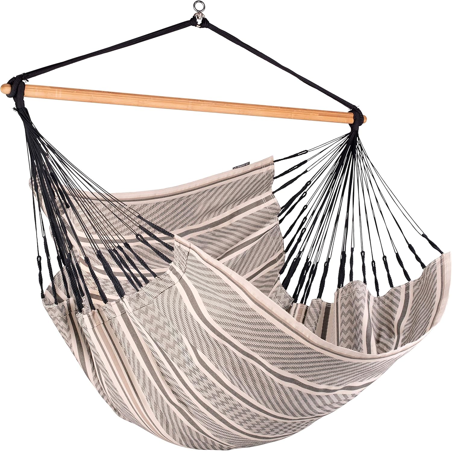 Amazon Com La Siesta Habana Zebra Organic Cotton Kingsize Hammock Chair Garden Outdoor
