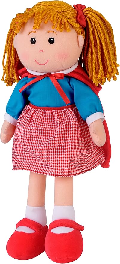 muñeca de trapo caperucita roja