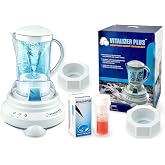 Vortex Vitalizer Plus Hexagonal Oxygen Water Maker with Two Mineral Cube and Alkaline Test Solution