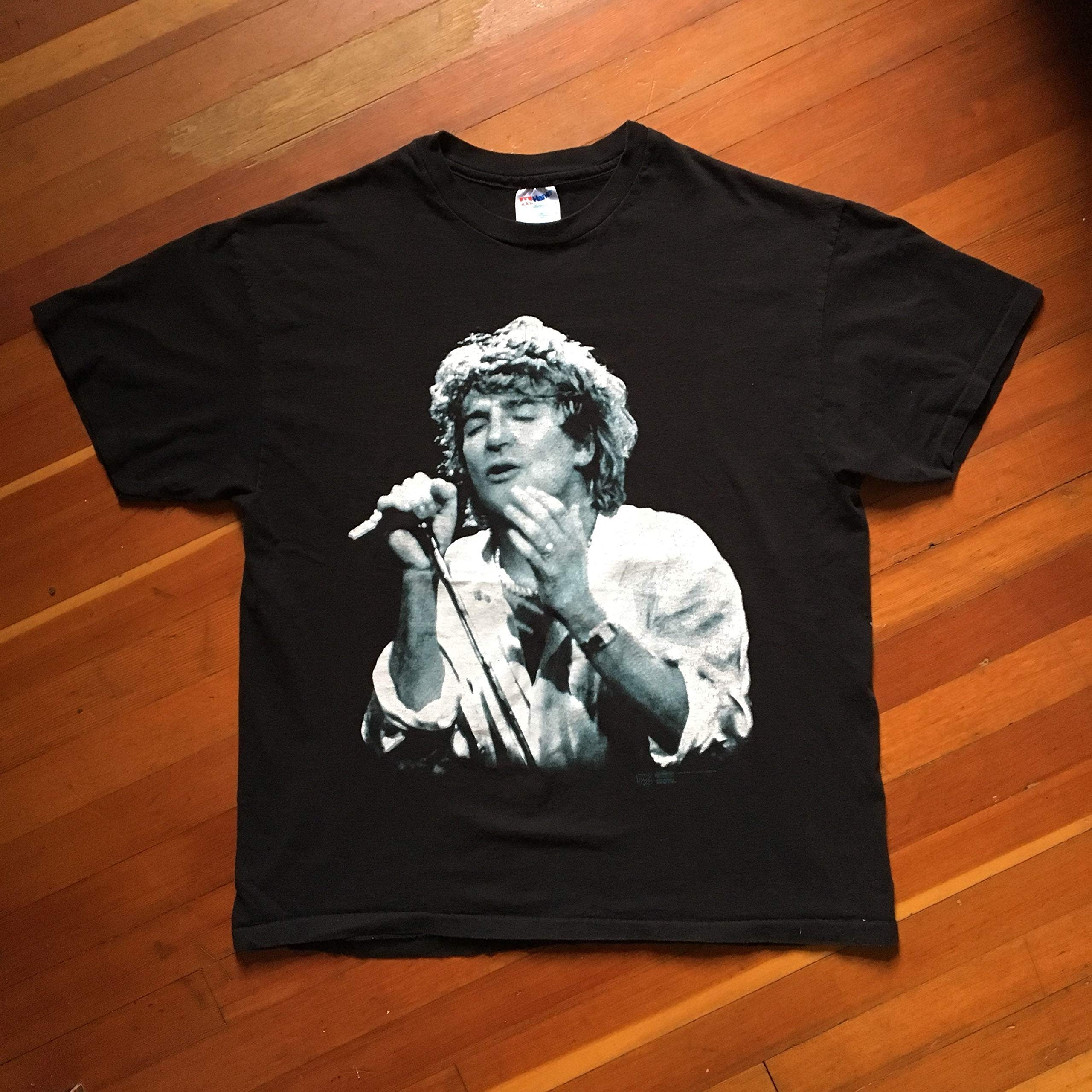 Vintage Rod Stewart T-Shirt 1999 Concert Tour - Tarks Tees