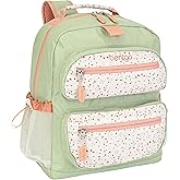 Bentgo Kids Backpack (Whimsy & Wonder Collection) - Lightweight 14’’ for School, Travel & Daycare - Ideal for Kids 4+, Durable & Water-Resistant, Roomy Interior, Loop for Lunch Bag (Geo Speckle)