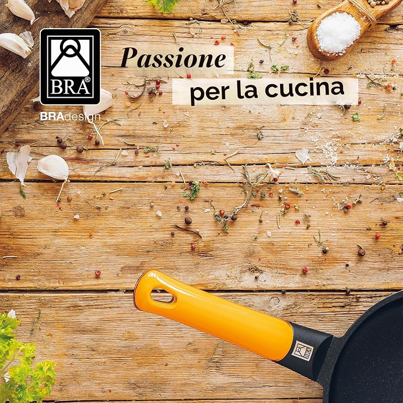 Efficient Orange | Set di 3 padelle 18-22-26 cm