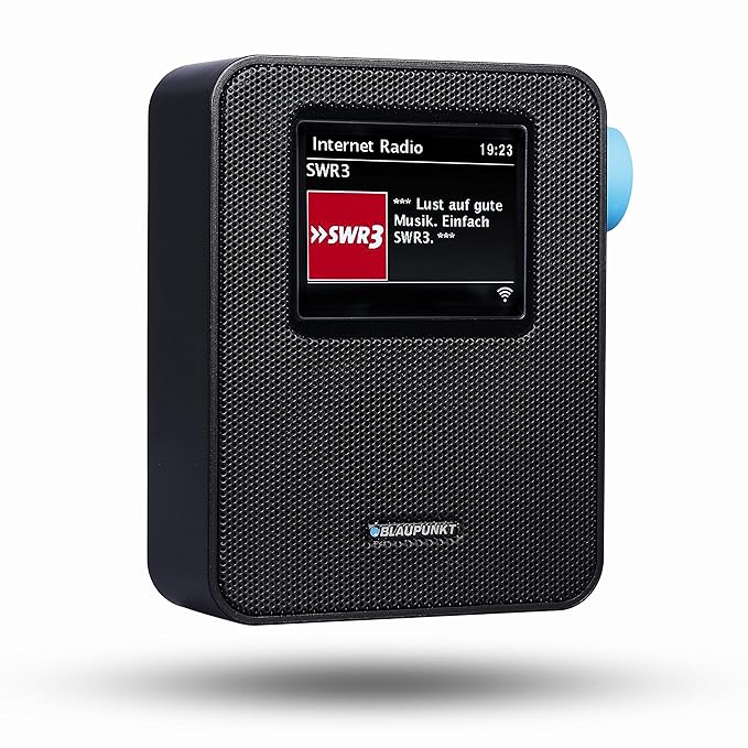 BLAUPUNKT PIB 100 BK Blaupunkt Steckdosen Internetradio PIB 100 mit WLAN Empfang | Bluetooth Streaming| großes dimmbares Farb