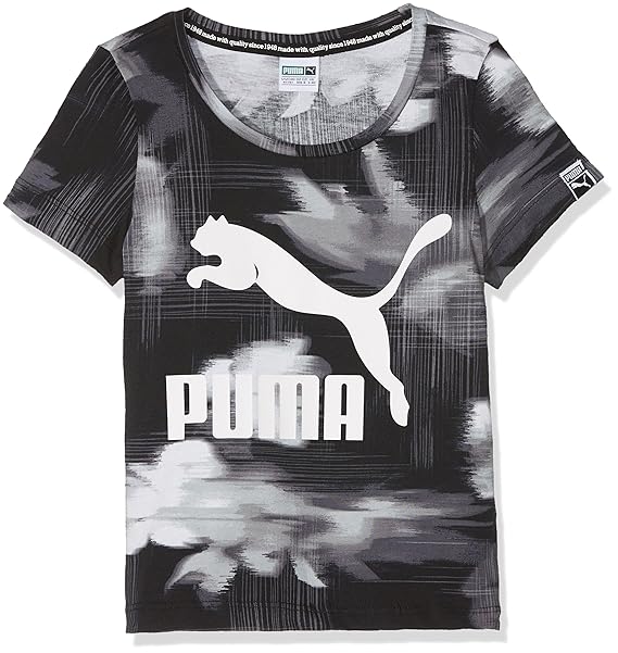 maglia puma bambino nere