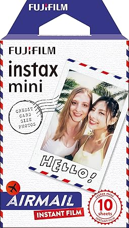 Fujifilm Instax Mini Instant Film, Airmail, Einzelpackung