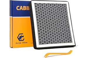 SCREW RHINO Cabin HEPA Air Filter CF11809 Replacement for Chevrolet Silverado 1500 2014-2018,2500/3500HD 15-20,Tahoe 2015-2020/GMC Sierra 1500 2014-2018,Sierra 2500/3500HD 2015-2019 Yukon 2015-2020