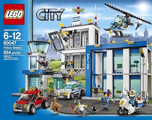 Amazon Com Lego City Police Police Station Toys Games