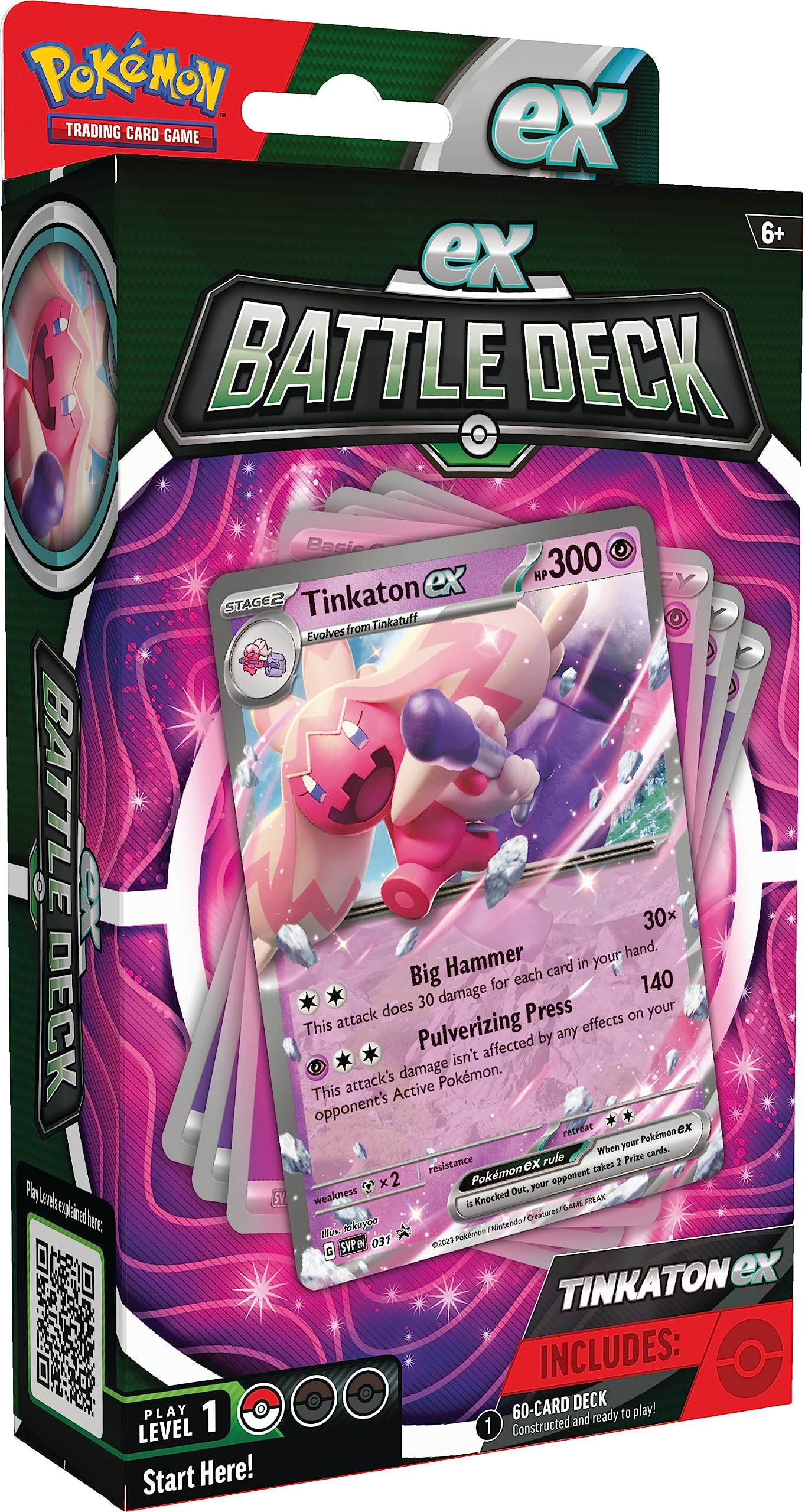 Pokémon TCG: Tinkaton ex Battle Deck (Ready-to-Play 60-Card Deck) — image 1