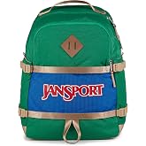 JanSport Small Seattle Pack &ndash; Compact Backpack with Main Compartment, Dual Water Bottle Pockets, and Padded Sleeve for 15-Inch Laptop, Jelly Kelly