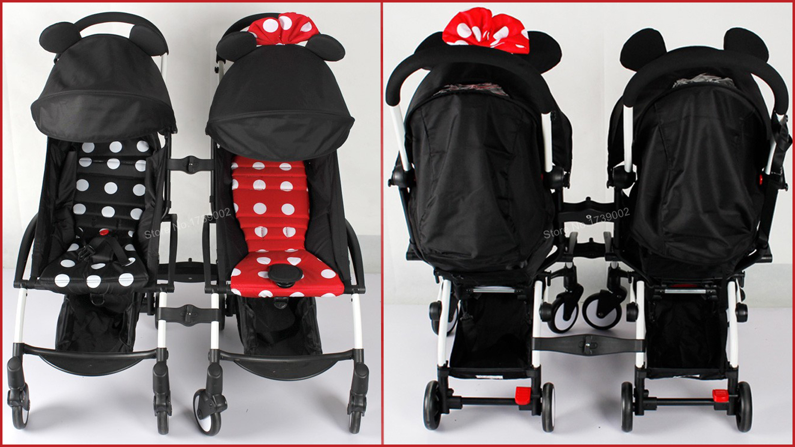 Stroller Connectors for Babyzen YOYO YOYO+ Strollers,Turns Two Single