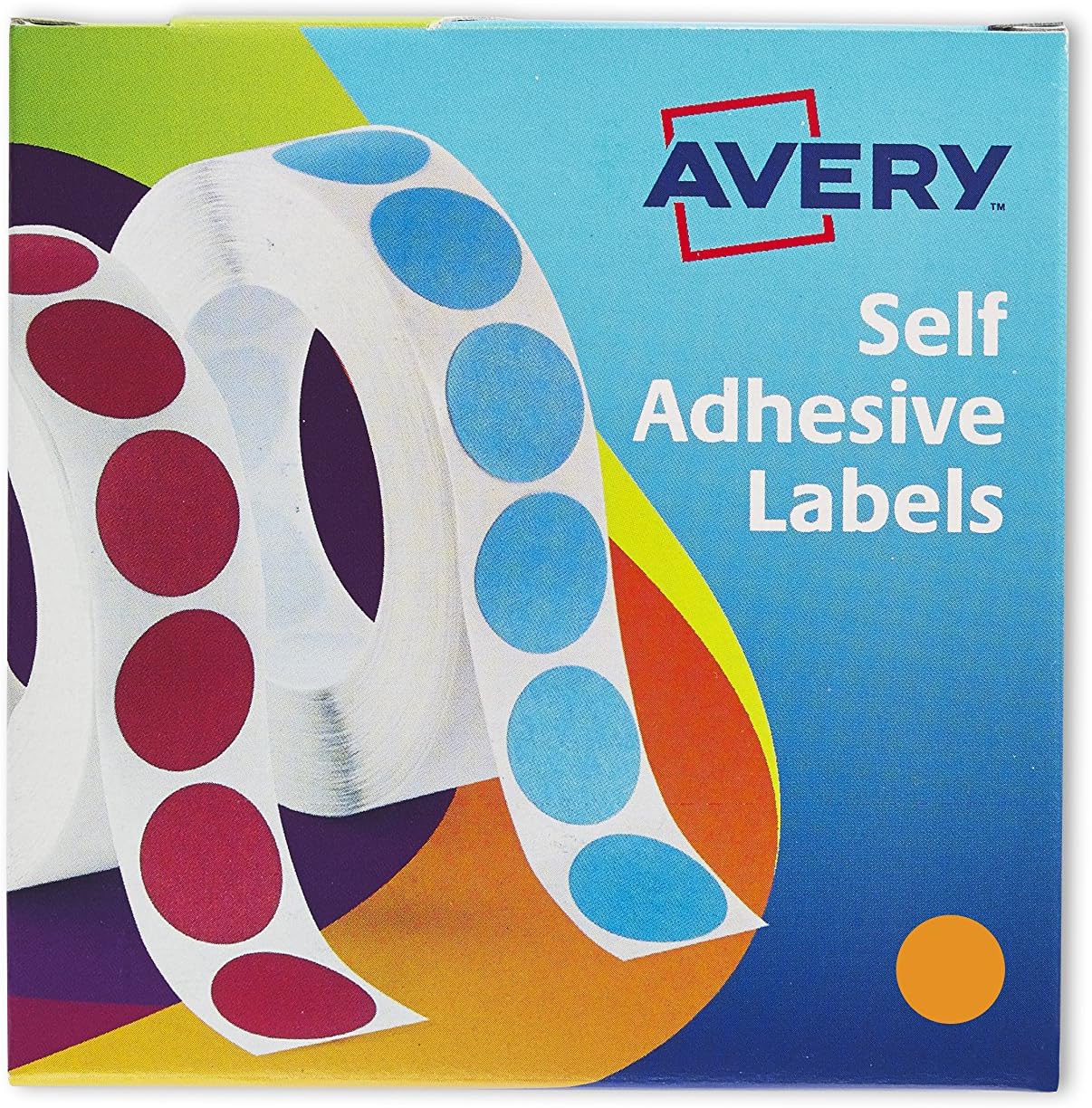 Avery 24608 Packets of Dot Stickers (19 mm Dia, 1120 Stickers