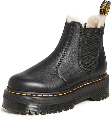 Dr. Martens 2976 Quad FL Botas para mujer : Ropa, Zapatos y Joyería -  Amazon.com