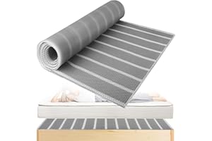 UCandy Underlay Under Mattress Pad with Breathable Meshfiber, 83" x 59" Cuttable Under Mattress Ventilation Air-Flow Mattress Underlay 3D mesh Ventsfor RV, Camper & Boat