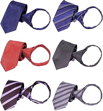 Amazon Com Tiger Mama Corbata De Corbata Con Cremallera Y