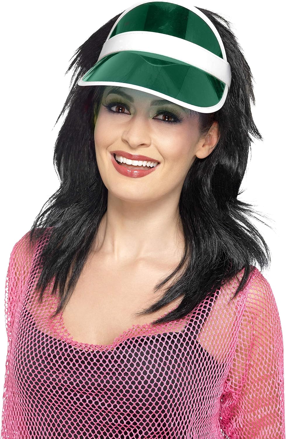 80s Green Sun Visor