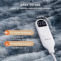 Bedsure Electric Blanket Twin - Faux Fur Sherpa
