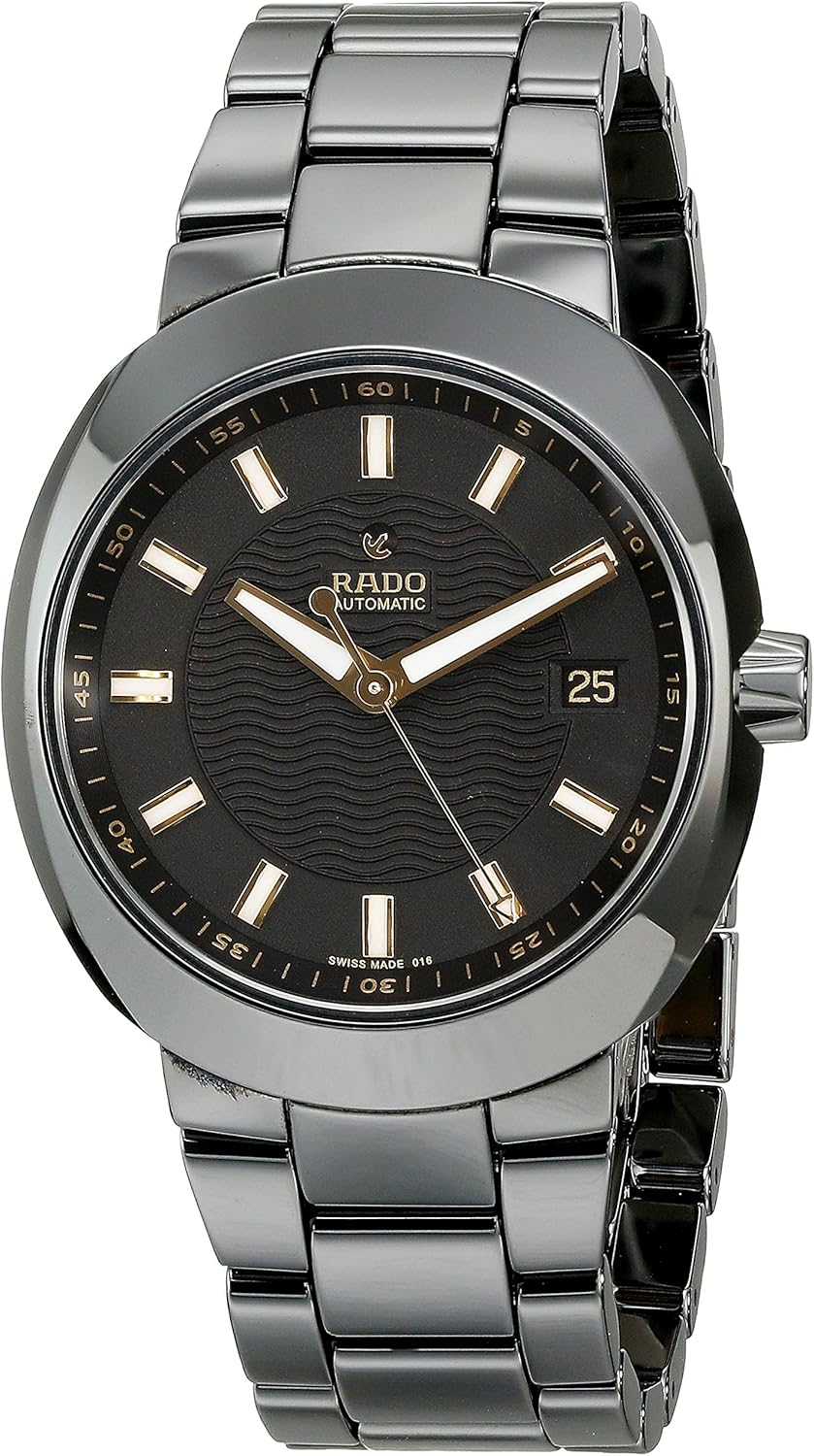 Buy Rado Men's R15610162 DStar Analog Display Swiss Automatic Black