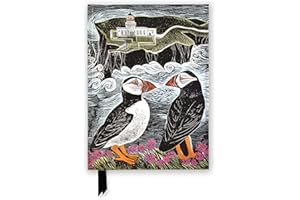 Angela Harding: Fair Isle Puffins (Foiled Journal)