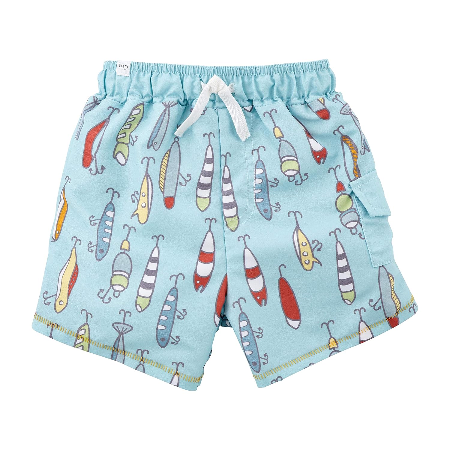 Mud Pie Boys' Fishing Lure Swim Trunks Amazon.in Clothing & Accessories