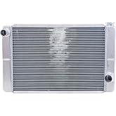JSD 2 Row Single Pass Universal All Aluminum Racing Radiator 26"x16"x3" Compatible with Chevy GM