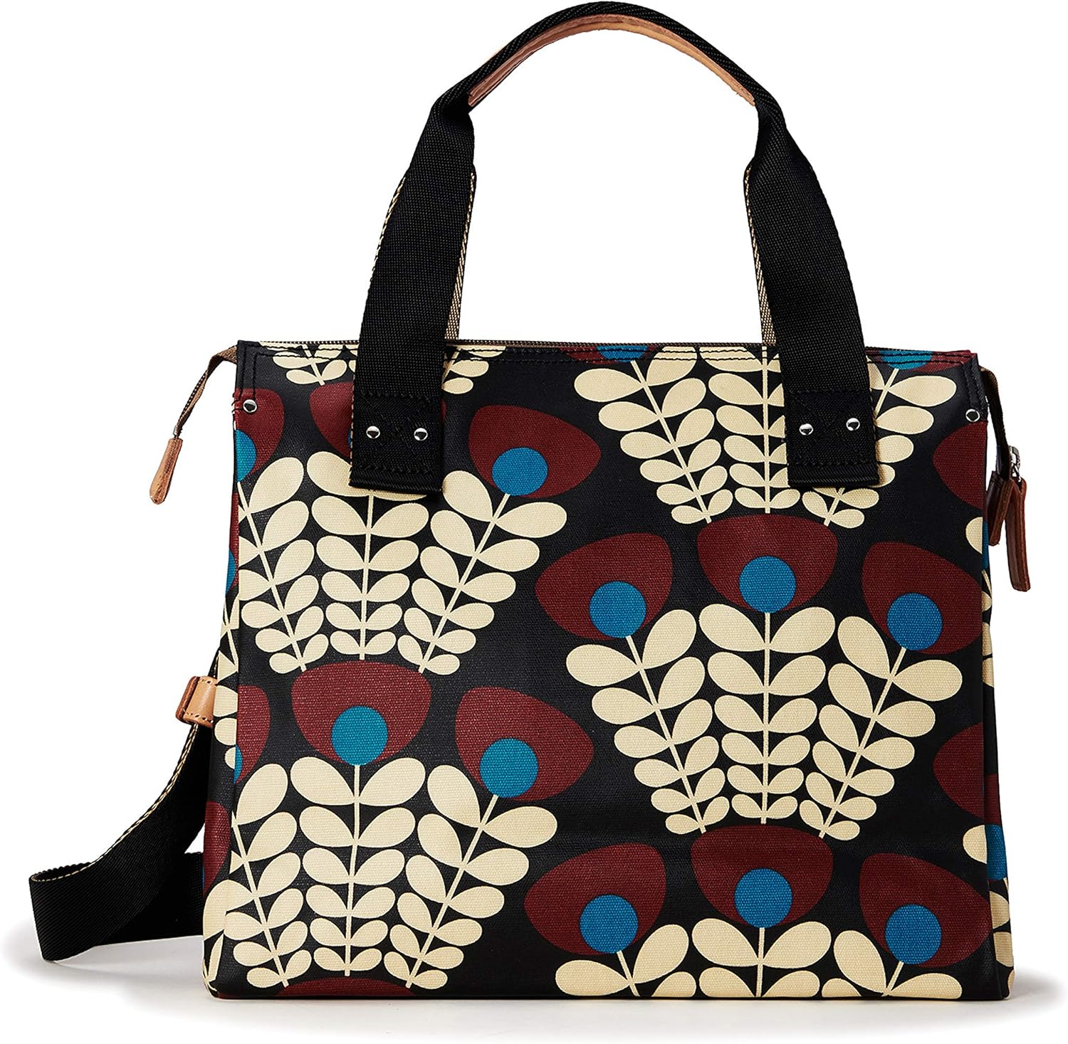 Orla Kiely Watson Messenger Plum BigaMart