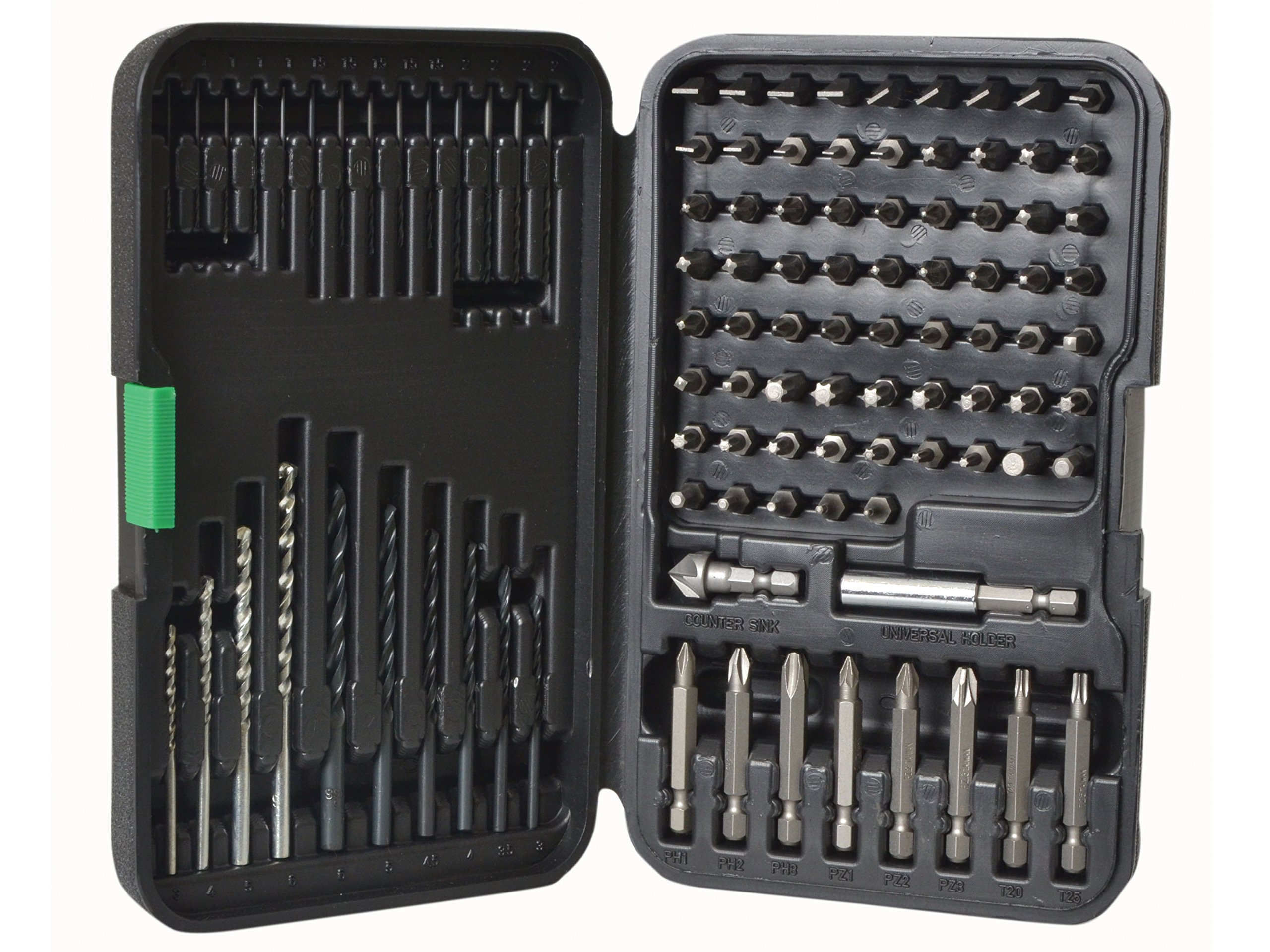 HiKOKI 705329 Drill and Driver Bit Set (102 Pieces) - Black