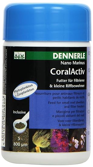 Dennerle Nano Marinus Coralactive Plankton Fish Food And Filter